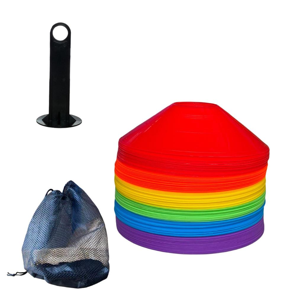 Children's Sports Training Marker Discs - Round Plates for Soccer Practice Obstacle Training.