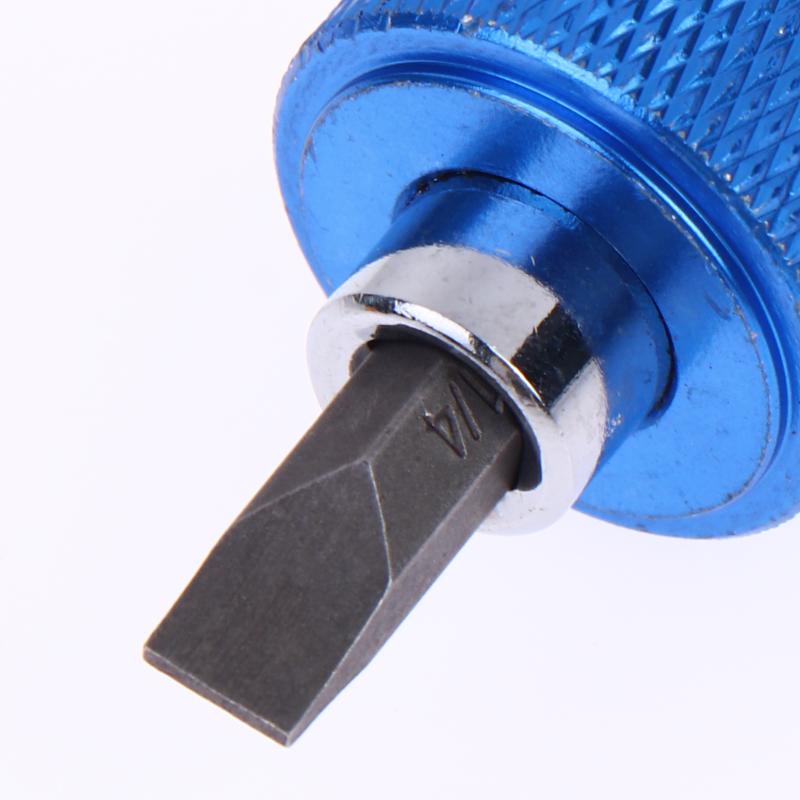 1/3Pcs Portable Magnetic Drive Short Screwdriver Multifunctional Clamps Simple Mini Screwdrivers Repair Parts Aluminum Alloy