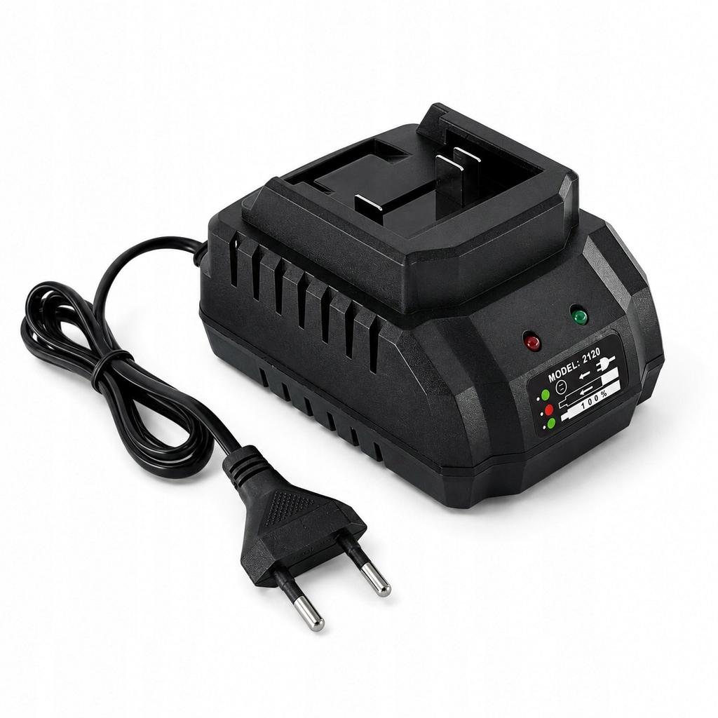Szybka Ładowarka Piły Sekatora Wiertarki Fast Charger Hilda 21V 2A 42W Led