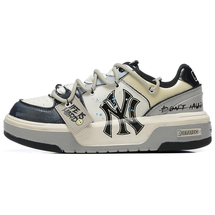 

MLB Chunky Liner Coverage Slip Resistant Abrasion Resistant Height Increasing Low top Skateboard Shoes Unisex 3ASXCA12N-50WHS (Team54- ) 38