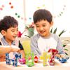 24-Blocks Fidget Snake Cube Twist Puzzle Cubes Magic Speed Cubes Toy for Kids Party Bag Fillers, Party Supplies