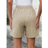 Women's Drawstring Shorts Elastic Waist Lightweight Summer Casual Short With Pockets