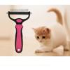 2025 Latest Model Pet Grooming Tools - 2 Sided Undercoat Rake For Dogs And Cats