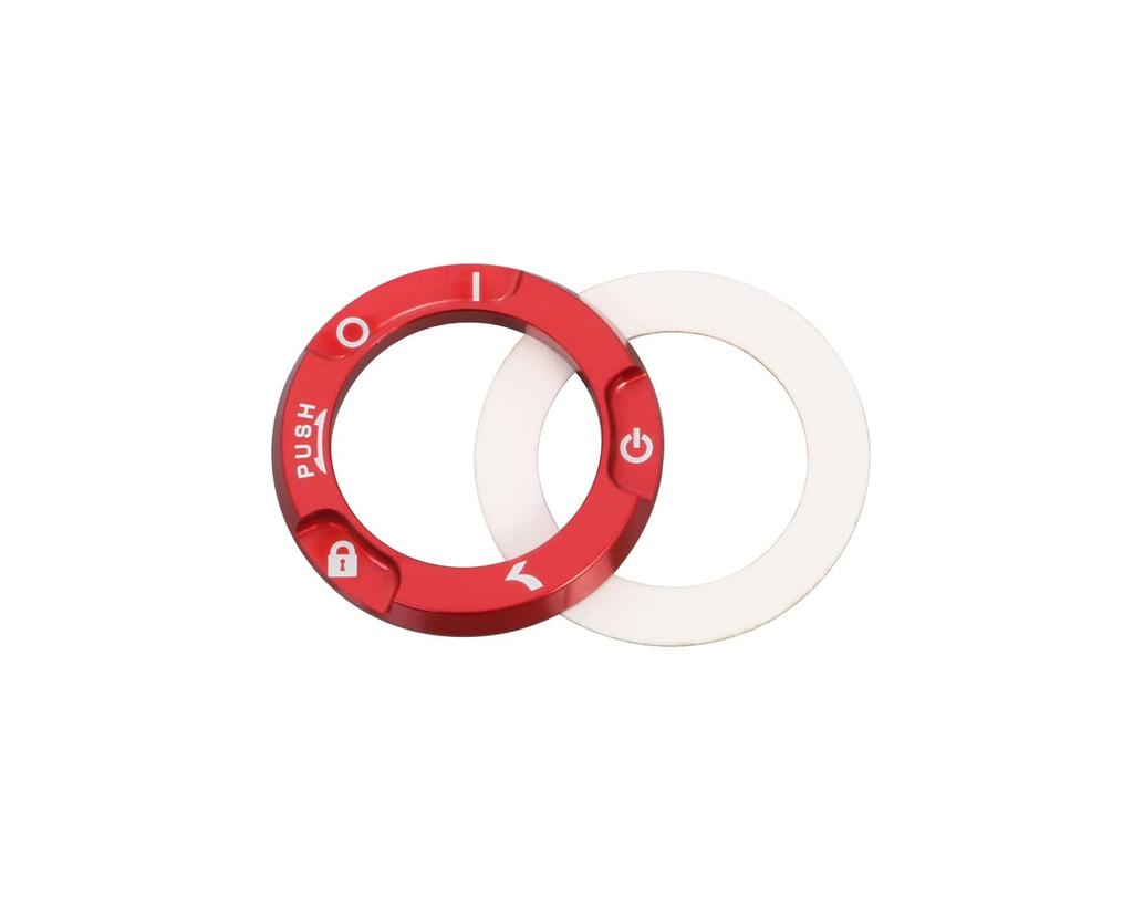 Kitaco 556-1000320 Aluminum Key Box Cover, Type 3 (Red) Monkey 125 (JB02/JB03/JB05), CT125 Hunter Cub (JA55/JA65), CB250R (MC52), GB350/S(NC59), Etc