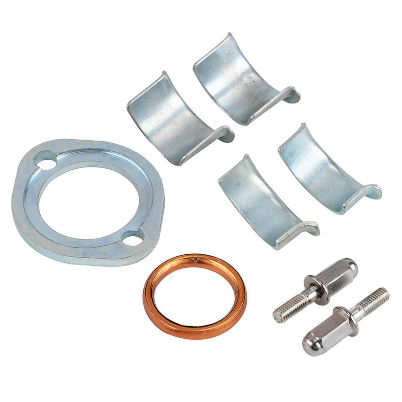Exhaust Collets Collars Clamp Fastener Bolt Holder Kit For Honda CG125 CB XL XL185 125S