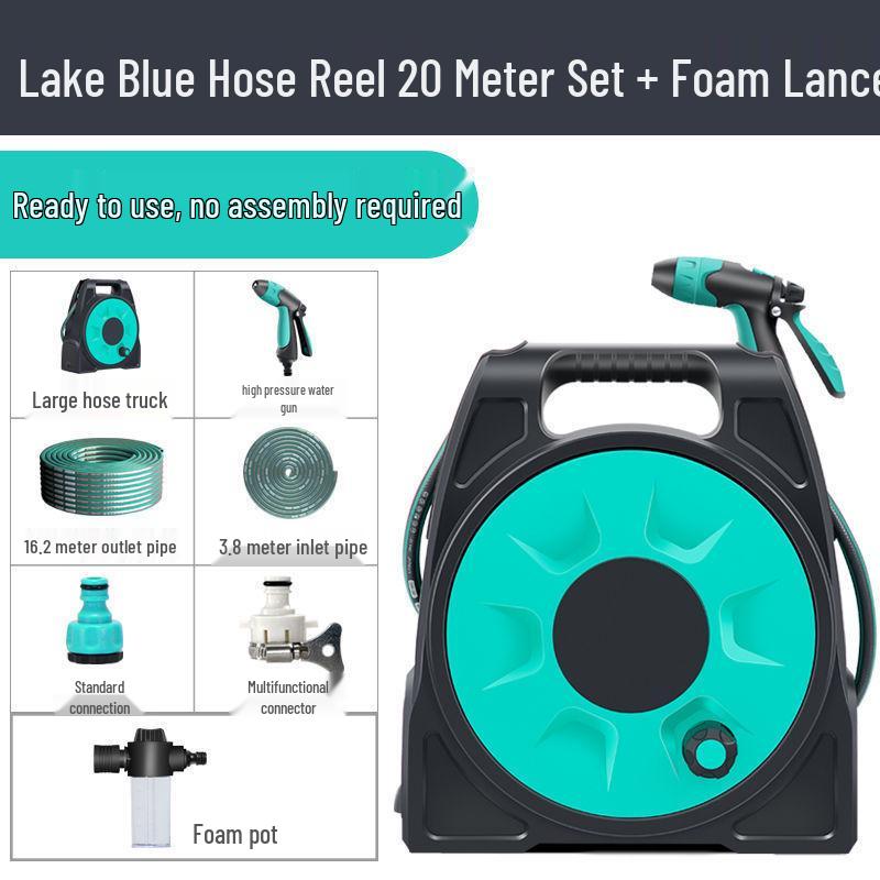 High-Pressure Household Car Wash Spray Gun with Hose