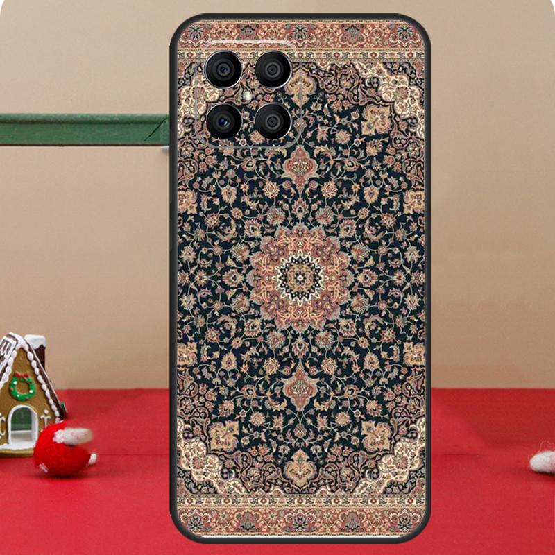 Persian Rug Art Case For Honor Magic 8 7 6 Pro Honor 200 400 70 90 Lite X8c X8b X9a X9b X9c X9d Win RT Coque