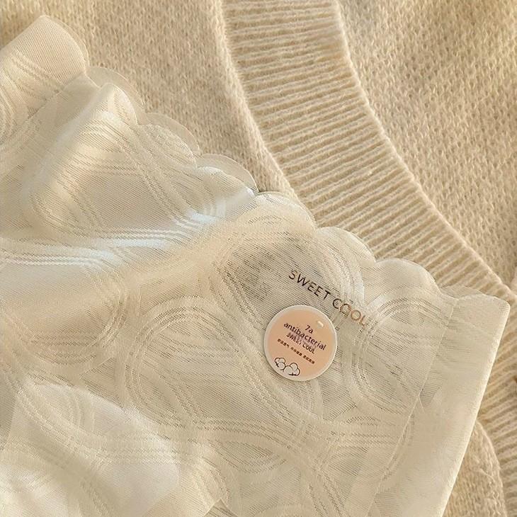 Female Summer Sexy Lace Pure Desire Wind Ice Silk Breathable Antibacterial No Trace Briefs