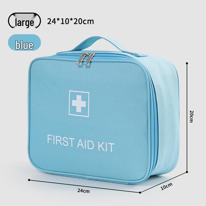 Large Capacity Travel First Aid Kit & Portable Medicine Storage Bag