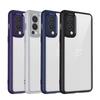 Capa para OnePlus Nord2 DN2101 DN2103 à Prova de Choque Silicone Bumper Almofada de Ar Capa Traseira Transparente Fosca Capa Dura para Celular para OnePlus Nord2