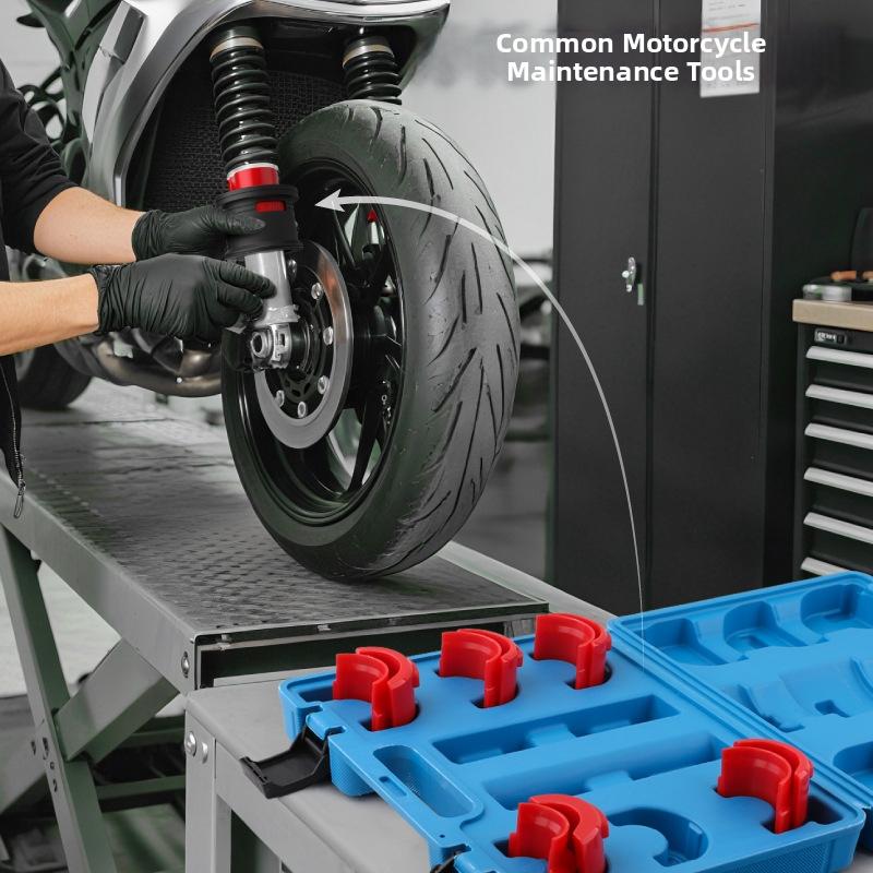 Motorcycle Shock Absorber Oil Seal Installation Tool Fork Seal Driver with Simple Design for Quick Adapter Assembly