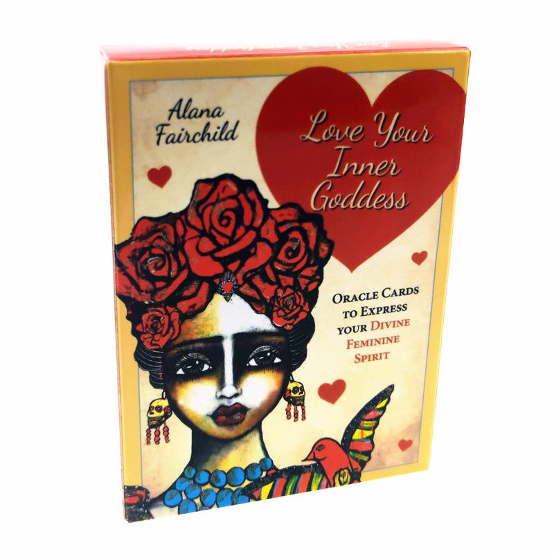 

Люби свою внутреннюю богиню Карты Оракула Таро Настольная игра Вечеринка Для нескольких игроков Казуальная игра-головоломка Карточная игра