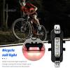 Luz trasera LED universal para bicicleta, superbrillante, resistente al agua, recargable vía USB, instalación sencilla, linterna de seguridad para ciclismo trasero de bicicleta