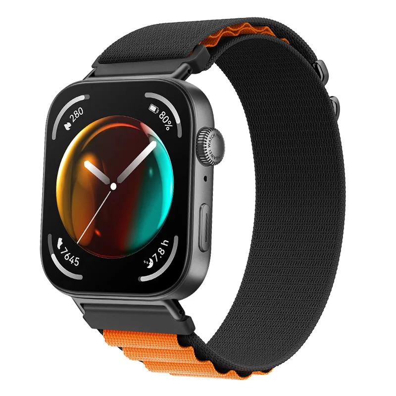 

Sports Nylon Strap For Huawei Watch Fit 4 3 Alpine Loop Watchband Bracelet Huawei Watch Fit 4 Pro Belt Replacement Accessories Huawei Watch Fit 3
