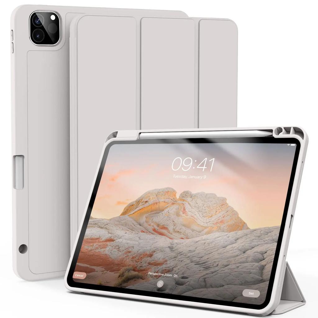 models For New iPad Pro M5 11 " 13 inch Pro 6 th Generation A3361 A3362 A3357 A3358 A3359 PU Smart Tablet Case