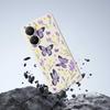 For Xiaomi Redmi Turbo 4 5G/Poco X7 Pro 5G Case Purple Butterflies Pattern Printing Straight Edge TPU Phone Back Cover