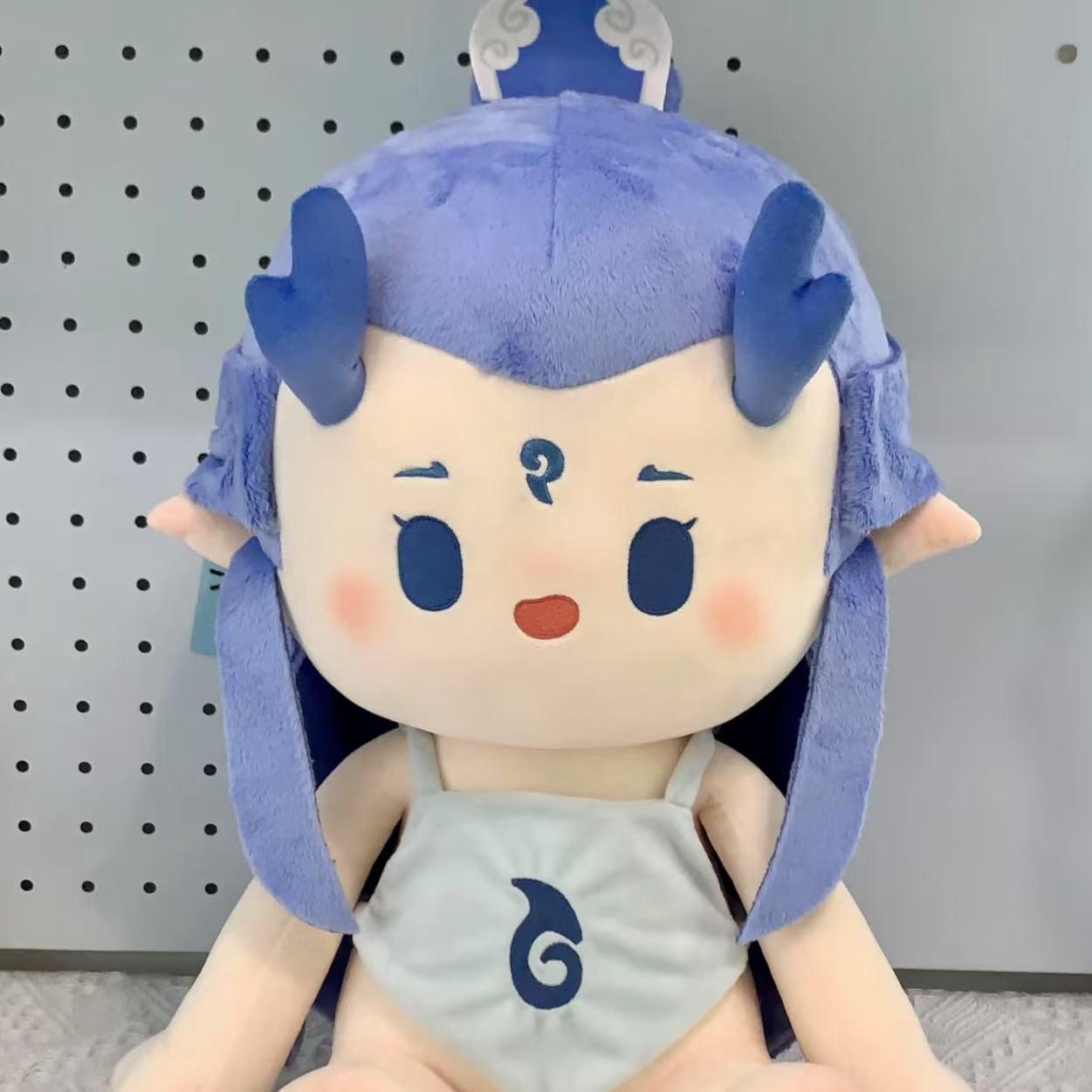 

Нэчжа: Ребенок-дьявол в море Нэчжа Ао Бин 40 см сидячая хлопковая кукла для наслаждения подарками на день рождения большая кукла 40cm