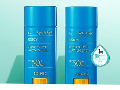 SCINIC Užívejte si super aktivní vzdušnou tyčinku na opalování 15 g