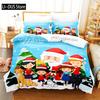 Christmas Decorations Bedding Set Duvet Cover Set 3d Bedding Digital Printing Queen Size Bedding Set Fashion Design