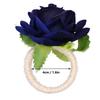 2PCS/Bag Simulation Flower Napkin Rings Modern Napkin Holder Table Decorations for Wedding
