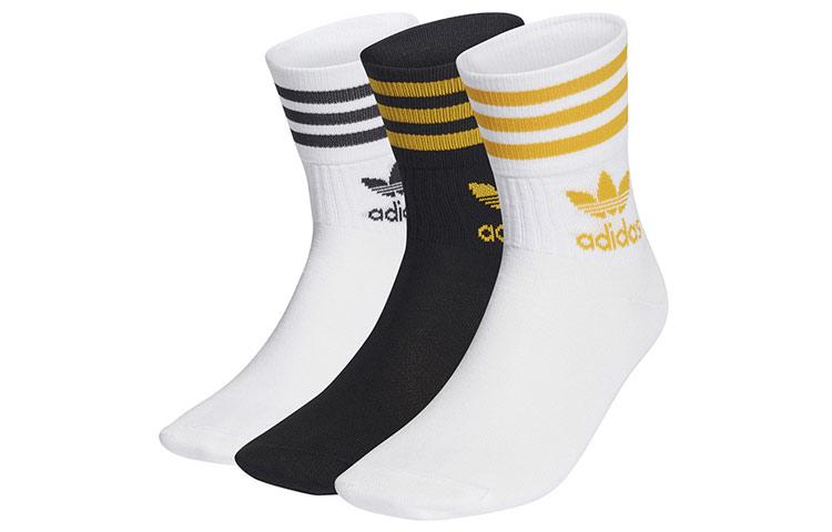 Adidas Originals Crew Socks Unisex White HN6871 S