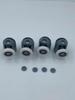 4 stuks-8 stuks/set Douchecabines Wieltjes / Douchecabine Rollers / Lopers/Wielen/Poelies Diameter 20mm/22mm/23mm/25mm/27mm
