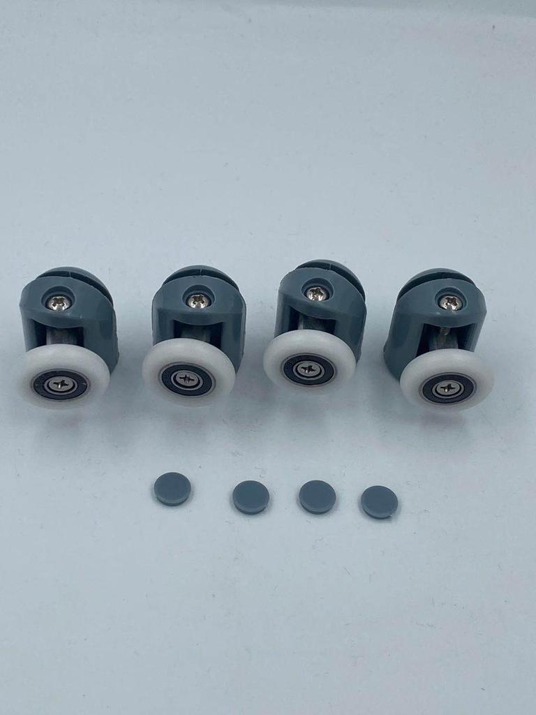 4 stuks-8 stuks/set Douchecabines Wieltjes / Douchecabine Rollers / Lopers/Wielen/Poelies Diameter 20mm/22mm/23mm/25mm/27mm