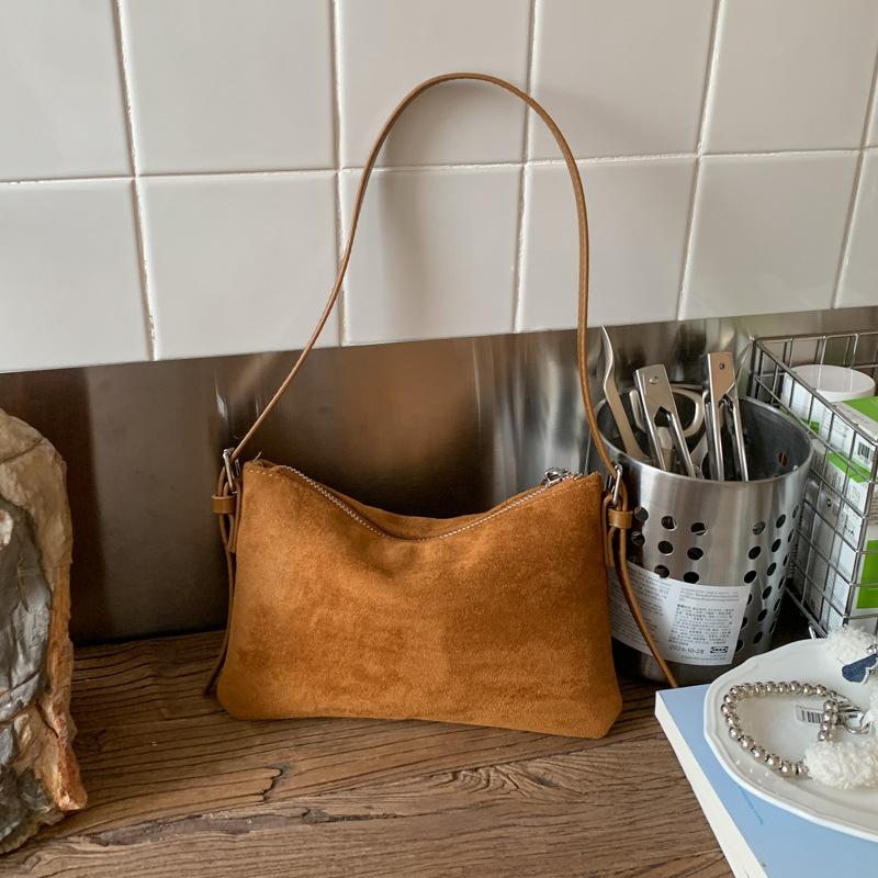 Leopard print underarm bag women's 2025 new autumn and winter French niche high-end messenger bag Spice girl shoulder small square bag