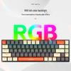 H68 RGB Tri-Mode Hot-Swappable Mechanical Keyboard
