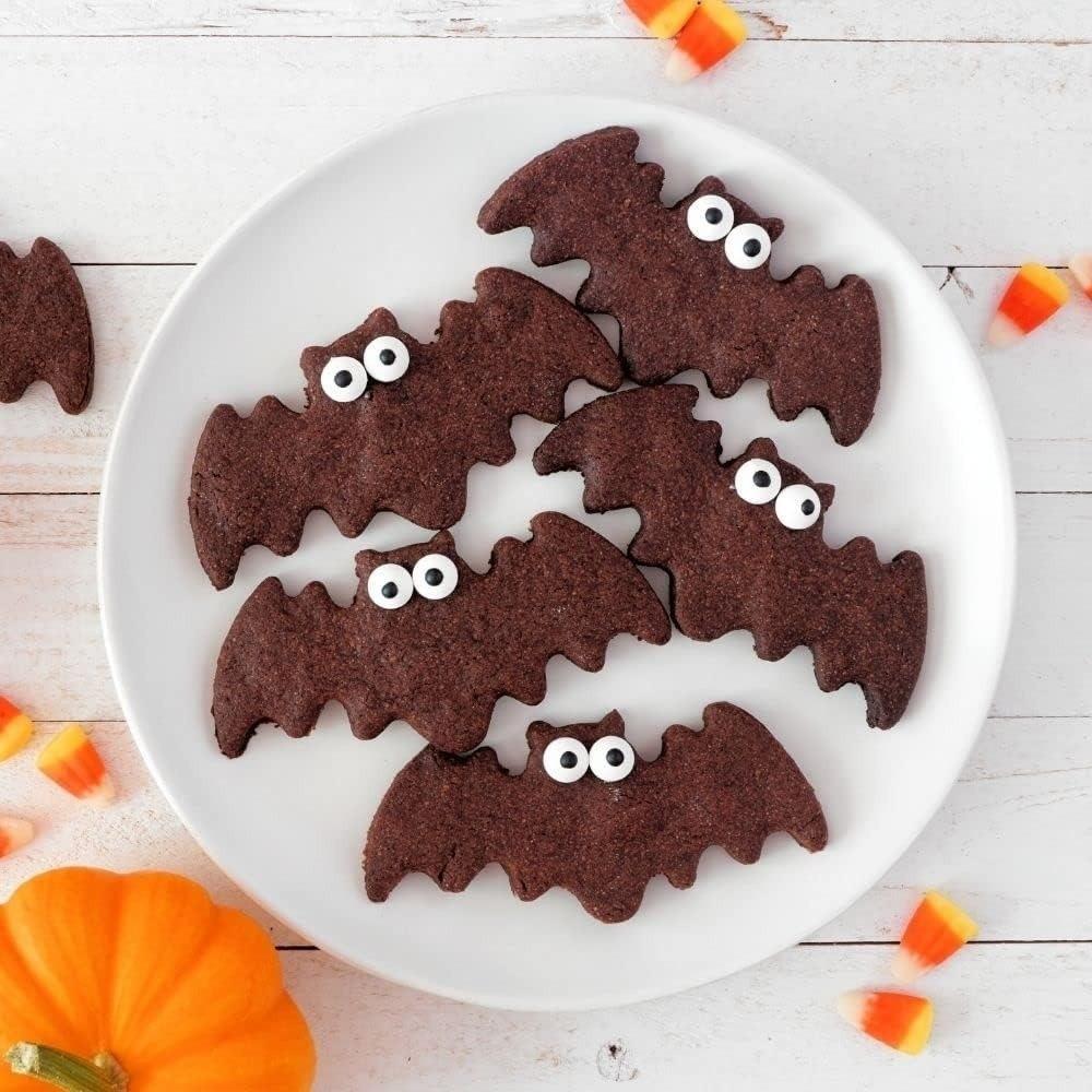 15PCS/SET 3D Halloween Cookie Cutter Set Smooth Edges Pumpkin Cookie Cutter Fondant Decorating
