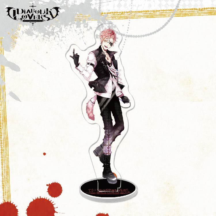 Anime game Devil Lover Reverse Roll Brother peripheral acrylic stand up Figure Stand Painted Desk Decor Ornament Gift