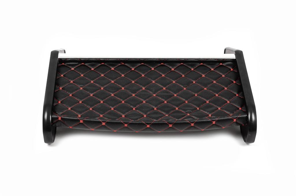 Shelf On Panel (2010-2014, Black with Red Thread) for Renault Trafic