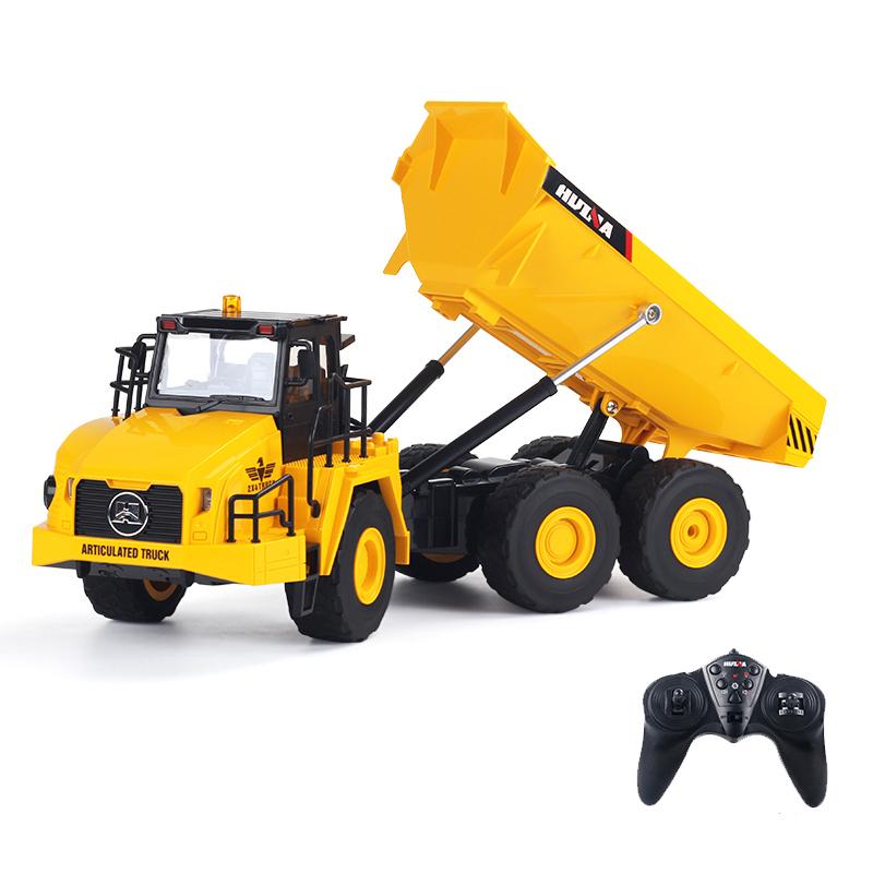 Huina 1553 Rc Car Remote Control Dumper Truck Vehicle Radio-controlled model Machine Toys for Children Toys Birthday gifts