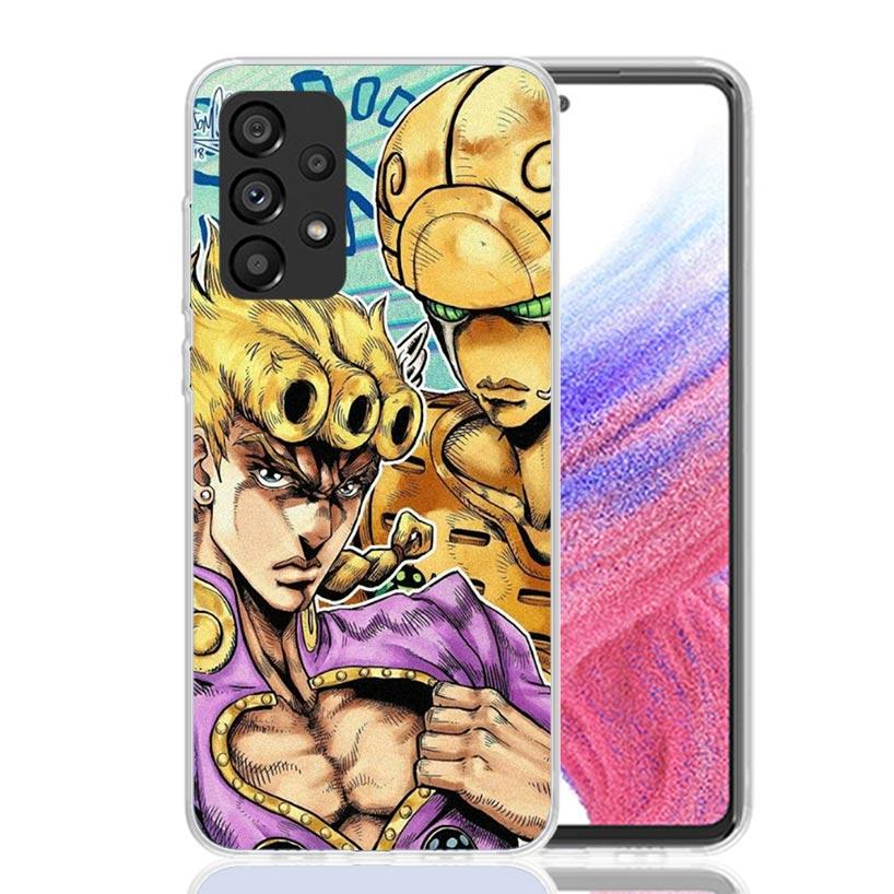 JoJo Adventure Giorno Giovanna Phone Case For Samsung Galaxy A17 A16 A14 A15 A13 A57 A56 A54 A55 A53 A37 A36 A34 A35 A33 A26 A24