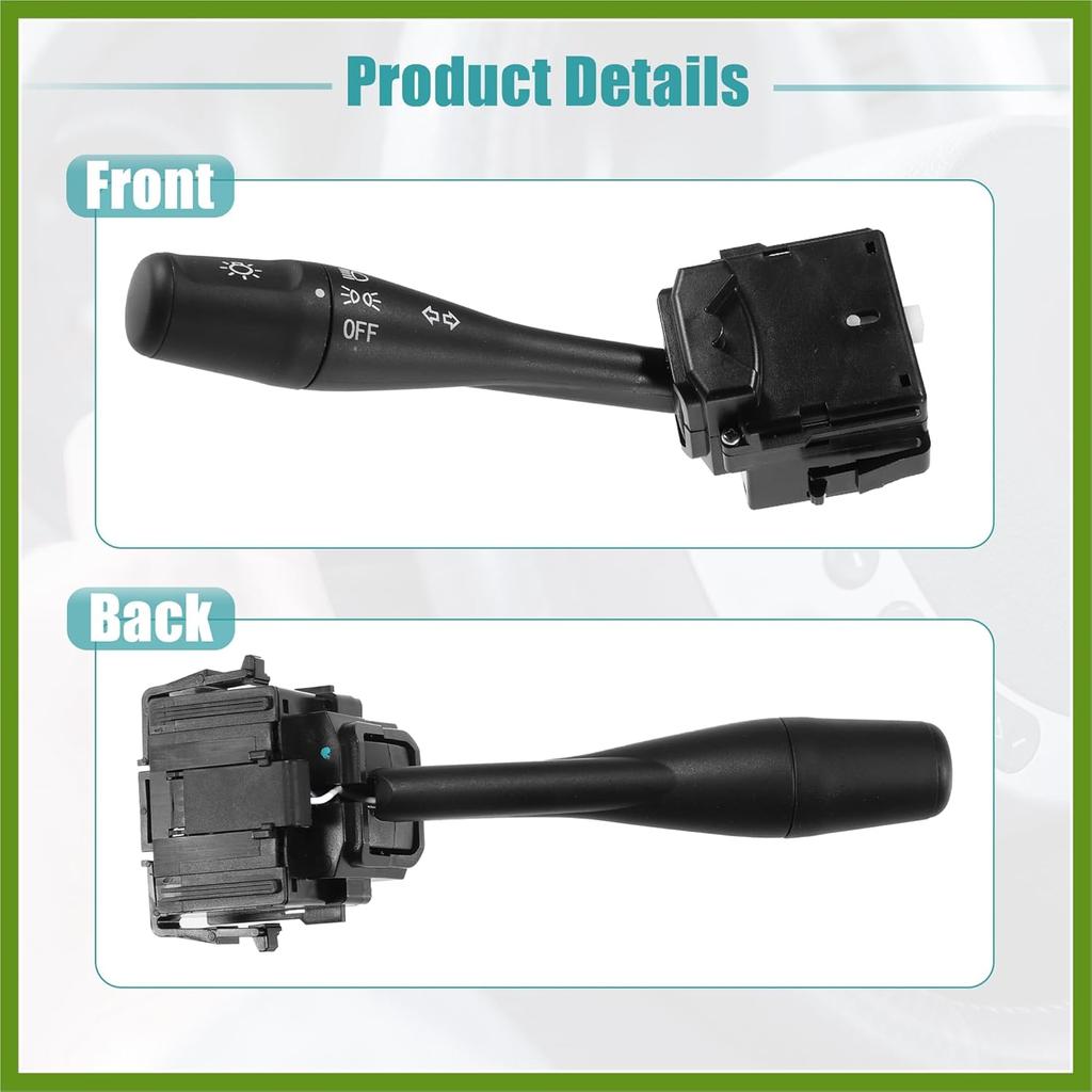 Turn Signal Switch Multifunction Combination Switch Fit for Mitsubishi Eclipse - Pack of 1 Black Vehicle Components