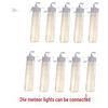 24V Outdoor LED Meteor Shower Waterfall String Lights