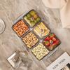 Decorative Divided Snack Serving Platter