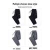Men's Fleece-Lined Winter Sweatpants - Lambswool Plus Size, Loose Fit, Straight-Leg Casual Pants