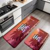Grand Theft Auto2 Flannel Kitchen Mat Christmas Soft Area Rug Non Slip Floor Carpet Home Decoration