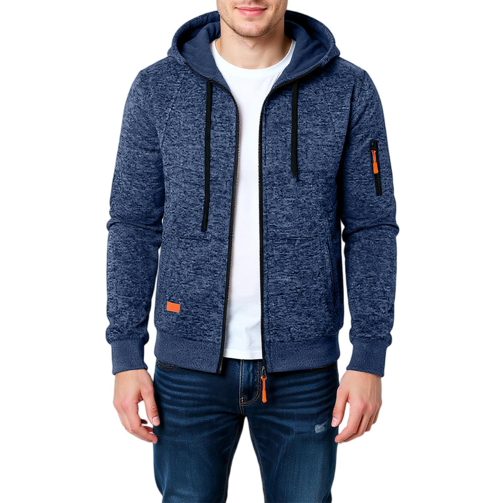 

Спортивный костюм с капюшоном, унисекс, одежда для бега, пуловер с длинными рукавами, толстовка с капюшоном XXL тёмно-синий