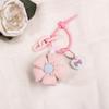 Lovely Fabric Lanyard Flower Keychain Cute Backpack Ornaments Pendant Keyring Lanyard Strap For Phone Chain Phone Accessories
