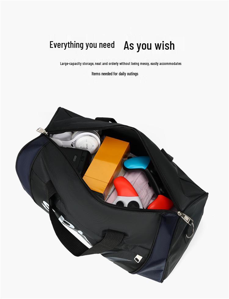 Unisex Solid Color Travel Crossbody Bag – One-Shoulder Fitness & Yoga Tote for Men & Women