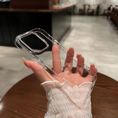 Transparent Invisible Water Cover 17 für Apple 16PRO Anti-Sturz 13 Handyhülle für IPhone 15 Handyhülle Softshell