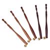 5 Pcs Nib Pen Holders Wooden Calligraphy Oblique Nib Dip Pen Holder for Friend