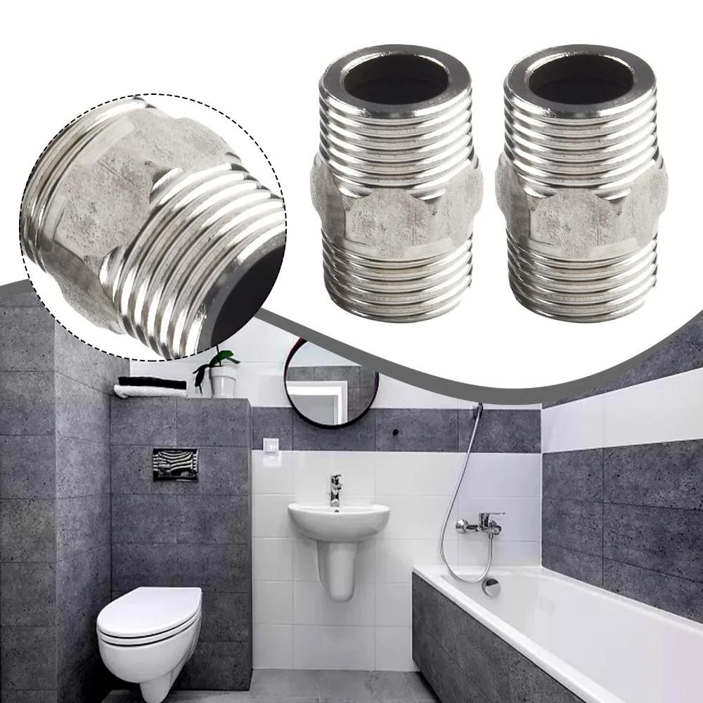 Shower Hose Extension Pipe Universal Hose Extender Bathroom Accessories For DIY Showers Bathrooms RVs Outdoor Showers