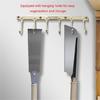 Quality Japanese Pull Saw Hand Saw Sturdy Carbon Steel Cut, Non Slip Handle