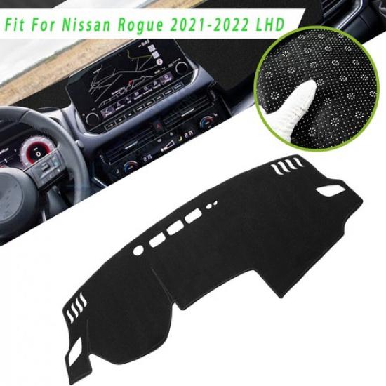 Car DashMat Dashboard Cover Protector Non-slip Sun Mat For Nissan Rogue -22