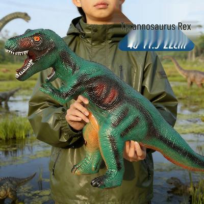 Large Soft Rubber Tyrannosaurus Rex Dinosaur Toy for Kids