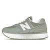 New Balance 574+ Juniper Women Sneakers Green Raincloud White WL574ZSG