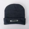 Essentials Knitted Hat Alphabet Wool Hat Knitted Hat Big Head Circumference Beanie Hexagonal Melon Vest Hat